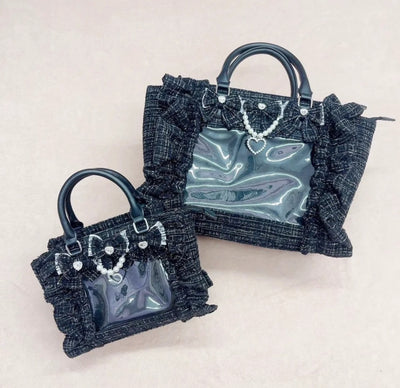 Bolsa Bandolera Diagonal con Cruces para Mujer - Badge Bar Zha - Image 36