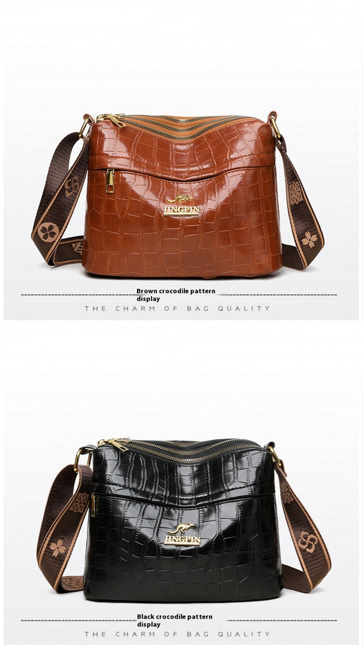 Bolso Bandolera de Gran Capacidad con Múltiples Compartimentos - Image 11