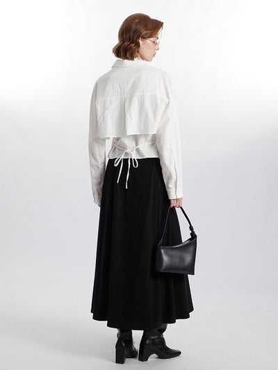 Blusa Preppy Dos Piezas Suelta para Mujer - Estilo Europeo y Americano - Image 9
