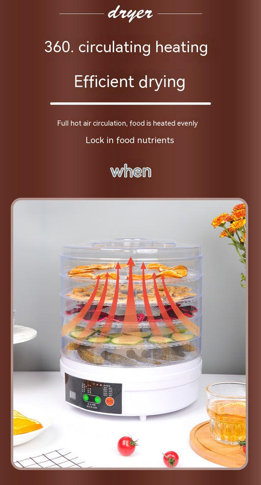 Deshidratador de Alimentos Compacto para Frutas y Verduras - Image 4