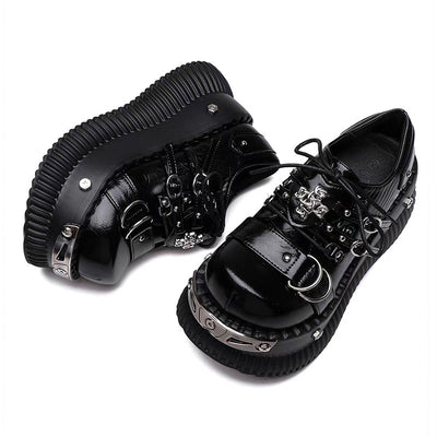 Zapatos Plataforma Mujer Gótico Dark Cool Hot Girl - Image 3