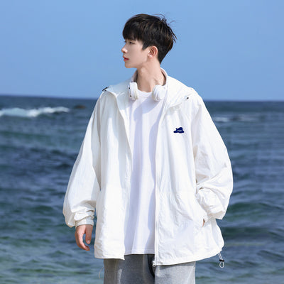 Chaqueta Casual Estilo Hong Kong en Seda de Hielo Transpirable - Image 2