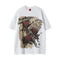 Camiseta Estampada con Flores de Rosa