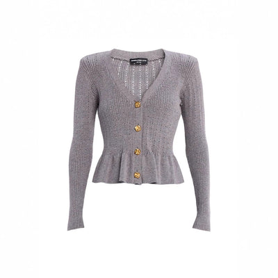 Blusa Ajustada con Mangas Campana y Control de Cintura - Image 5