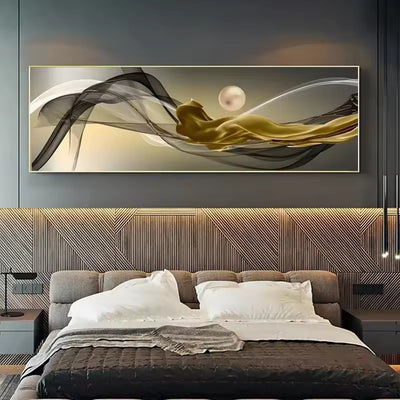 Cuadro Decorativo Nocturno de la Ciudad en Alta Definición