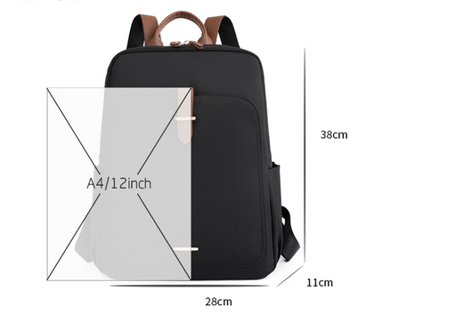 Mochila de Gran Capacidad con Cierre de Cremallera - Image 6
