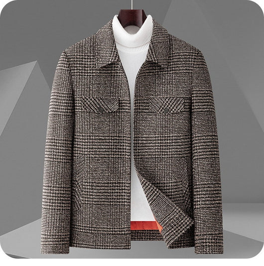 Chaqueta Casual de Solapa para Hombre - Estilo Otoño Moderno - Image 10