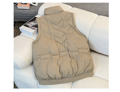 Chaleco Casual de Cuello Parado - Diseño Versátil y Moderno - Image 12