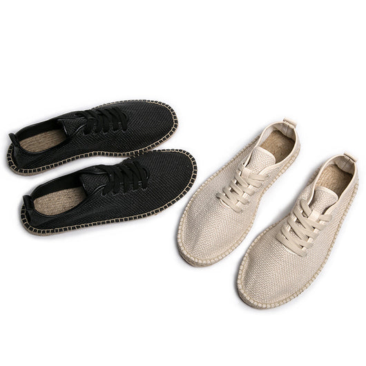 Zapatos Casuales de Algodón y Lino para Hombre - Image 7