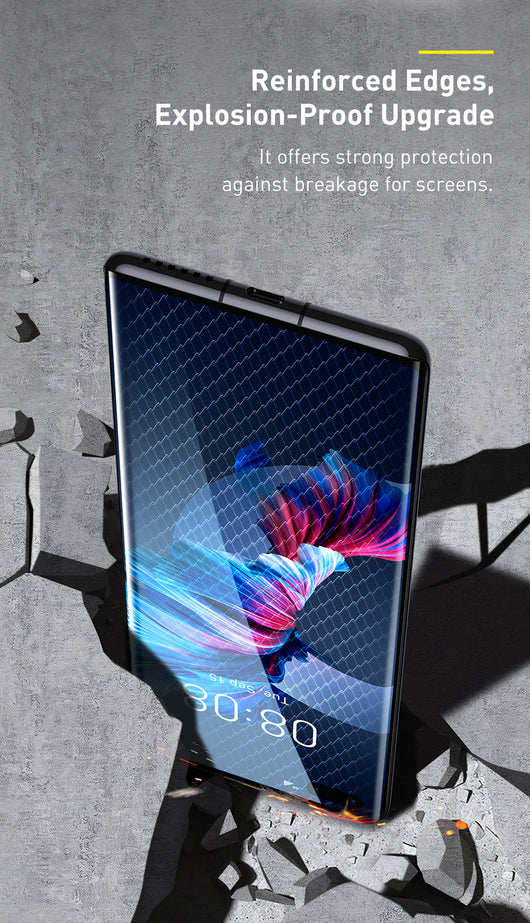 Protector de Pantalla Curvo Full Screen para Mate 40 Porsche Edition - Image 11