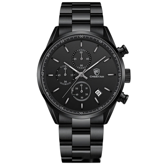 Reloj de Cuarzo Multifuncional Impermeable para Hombre - Estilo Ejecutivo - Image 4
