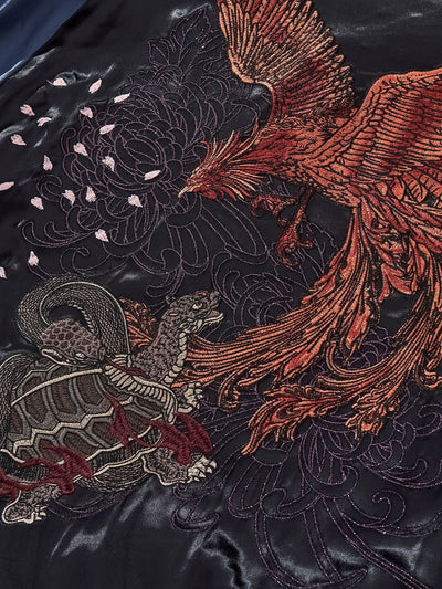 Chaqueta Universitaria Dragon y Tigre de las Cuatro Bestias Divinas - Image 12