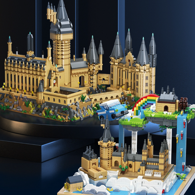 Juego de Construcción de Castillo Nivel Avanzado - Set Gigante Armable - Image 12