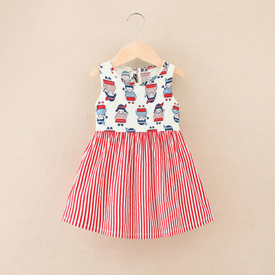 Vestido Falda Línea A para Niñas - Tallas Pequeña y Mediana - Image 26