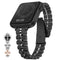 Correa de Reloj Semicircular con Tres Perlas