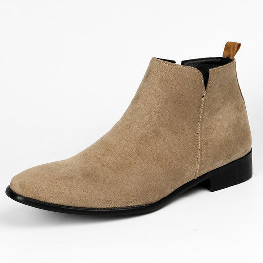 Botas Tobilleras de Punta Cuadrada para Hombre - Image 9