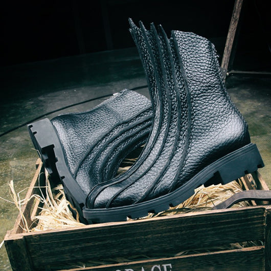 Botas de Invierno Martin Estilo Harajuku para Hombre - Image 14