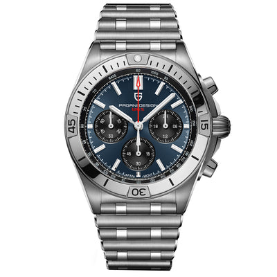Reloj Cronógrafo de Cuarzo para Hombre en Acero Inoxidable - Image 7