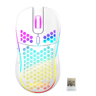 Ratón Inalámbrico Luminoso con Diseño Calado Ultraligero - Image 7