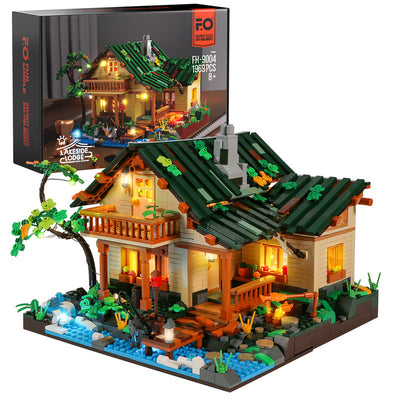 Casa Lakeside con Iluminación LED - Juego de Construcción Educativo - Image 4