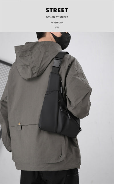 Bolsa Cruzada Triangular para Hombre - Casual y Funcional - Image 28