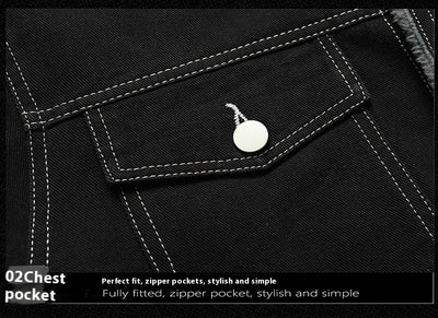 Chaqueta Denim Forrada en Polar para Hombre - Estilo Premium - Image 15