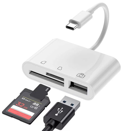 Lector de Tarjetas USB-C Multifunción 3 en 1 con OTG - Image 8