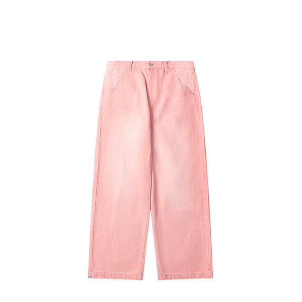 Jeans Macaron Street Wash de Pierna Ancha - Image 9
