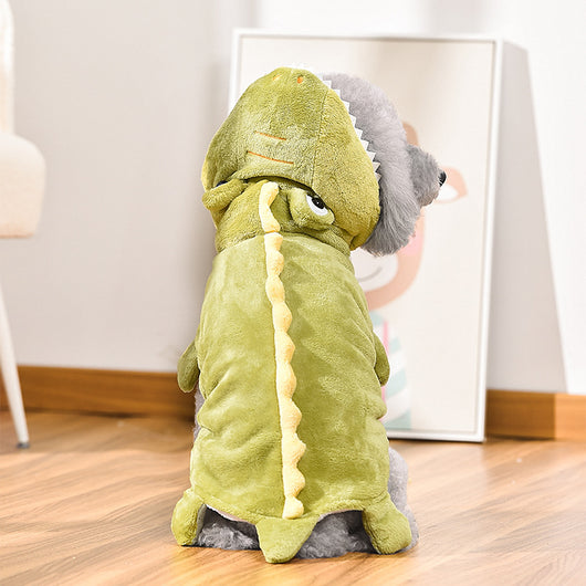 Ropa de Dinosaurio para Mascotas - Otoño, Invierno y Celebraciones
