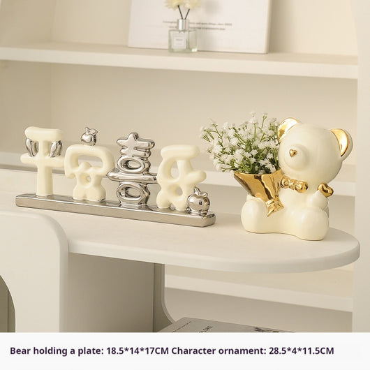 Bandeja Decorativa Crema para Entrada - Organizador de Llaves y Accesorios - Image 14