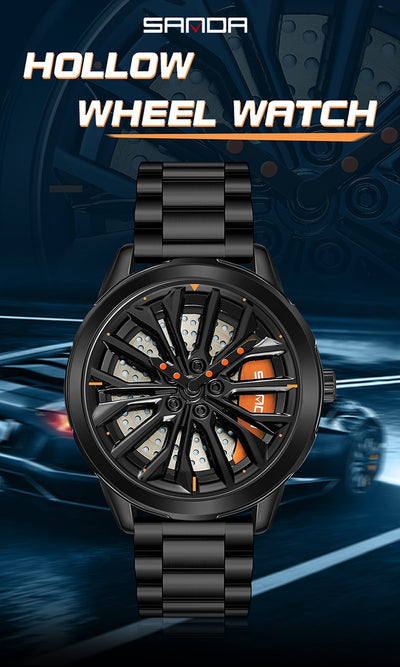 Reloj de Hombre Rueda de la Fortuna - Diseño Trendy con Energía de Buena Suerte - Image 29