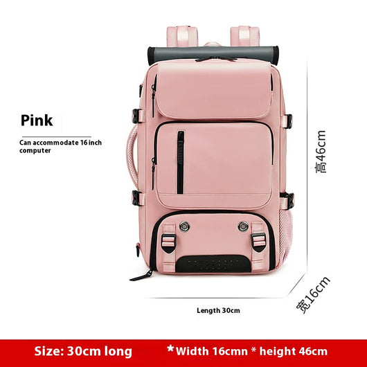 Mochila de Viaje de Gran Capacidad para Hombre con Compartimento para Laptop Impermeable - Image 26