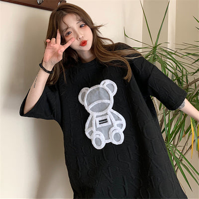Camiseta Holgada de Manga Corta para Mujer - Image 20