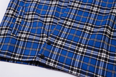 Camisa de Cuadros con Botones Bordados para Niños - Image 10