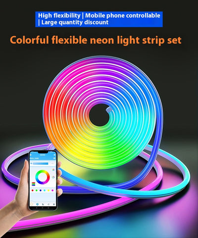 Tira de Luz Neon LED Multicolor de Bajo Voltaje Flexible - Image 10