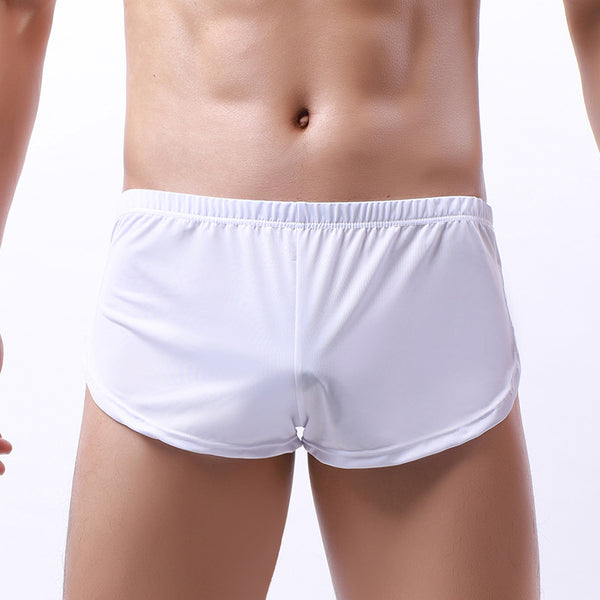 Shorts Deportivos para Hombre con Bordes Suaves y Diseño de Tres Puntos