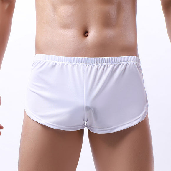 Shorts Deportivos para Hombre con Bordes Suaves y Diseño de Tres Puntos