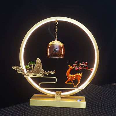 Artesanía de Cobre China con Luz, Sonido y Aromaterapia - Image 9