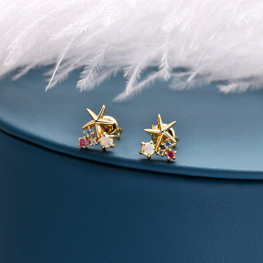Aretes de Estrella de Mar La Sirenita - Image 8