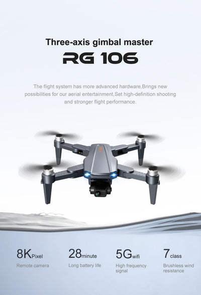 Dron PTZ de Tres Ejes Autonivelante con Diseño Plegable - Image 15