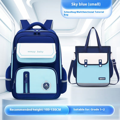 Mochila Escolar Ergonómica con Protección de Columna y Tela Impermeable - Image 31