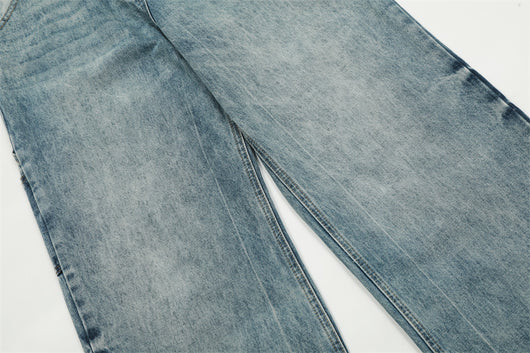 Pantalones Vaqueros Holgados para Hombre - Corte Recto Casual - Image 14