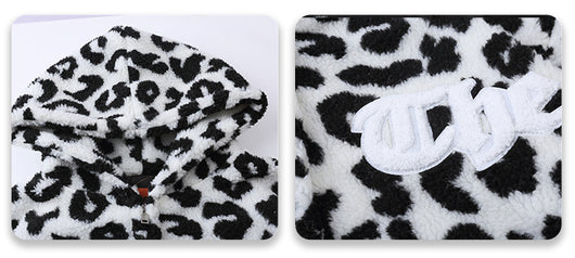 Abrigo de Algodón Estampado Leopardo Tide para Hombre - Image 9