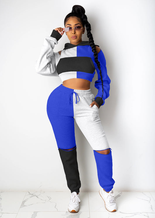 Conjunto Deportivo de Dos Piezas con Cierre y Costuras Decorativas - Image 8