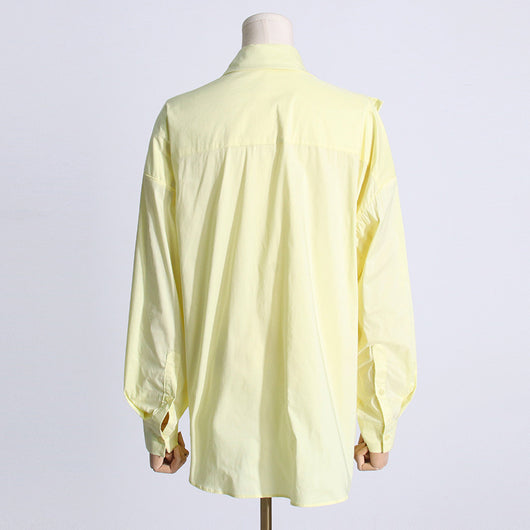 Blusa Casual con Flores Tridimensionales y Detalles de Volantes - Image 15