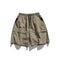 Pantalón Cropped Recto con Bolsillos Grandes - Estilo Japonés Minimalista