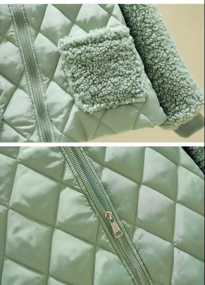 Chaqueta Acolchada de Algodón con Costuras Reforzadas para Mujer - Image 11