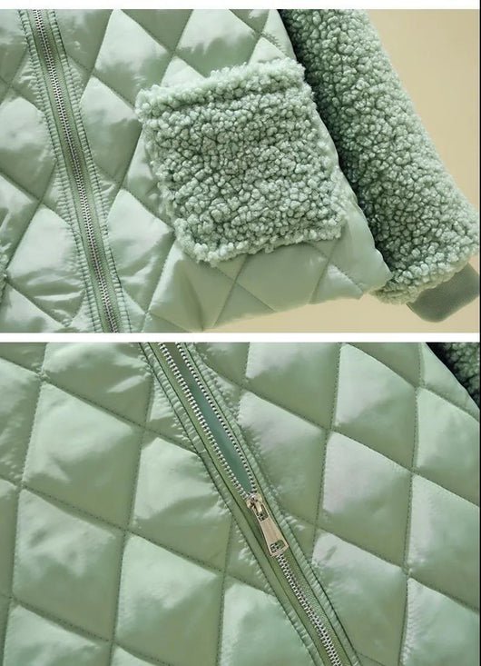 Chaqueta Acolchada de Algodón con Costuras Reforzadas para Mujer - Image 11