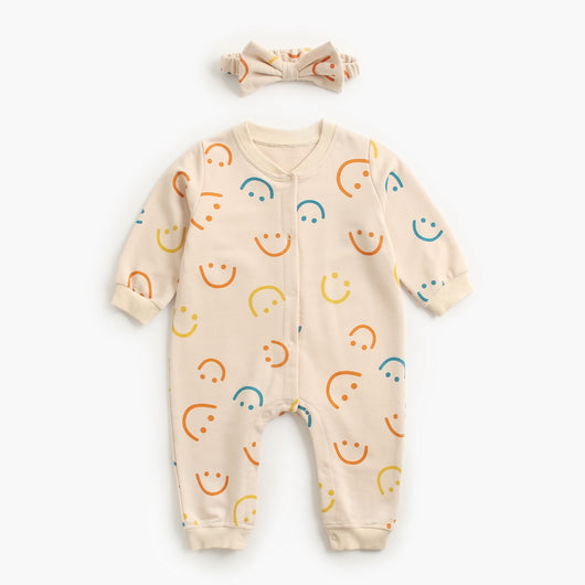 Mono Bebé Niña Estampado Dibujos Animados Primavera con Bolsa