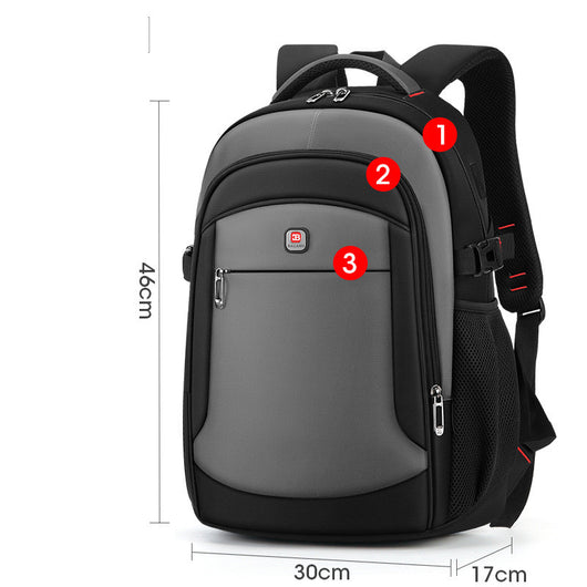 Mochila Portátil Casual para Hombre - Bolsa Escolar y Universitaria - Image 11